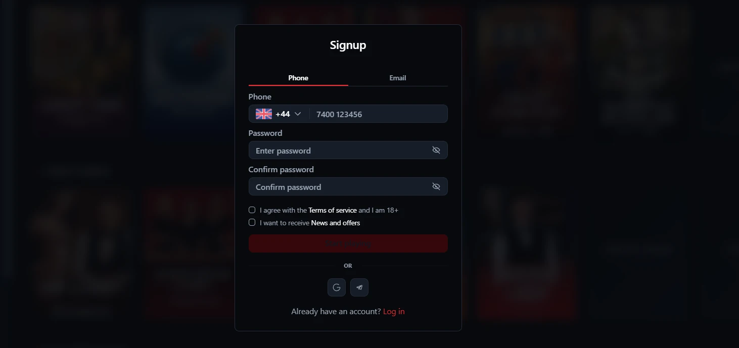 betmakerz casino sign up